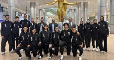 استقبال خاص لأبطال التايكوندو بعد حصد 8 ميداليات بكأس رئيس الاتحاد الدولى – سبق 24