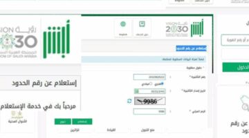 الاستعلام عن رقم الحدود عبر أبشر: دليلك السريع لمعرفة رقمك بسهولة