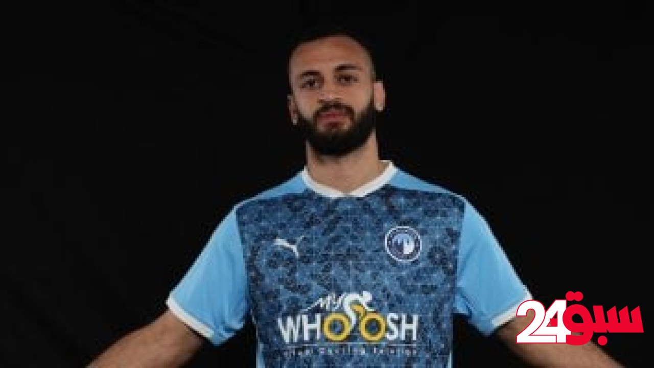مروان حمدى يدرك التعادل لبيراميدز فى شباك البنك الأهلى بالدقيقة 74 (2-2) – سبق 24
