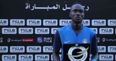 صامويل أمادى يحصد جائزة أفضل لاعب في مباراة سموحة والإسماعيلى – سبق 24