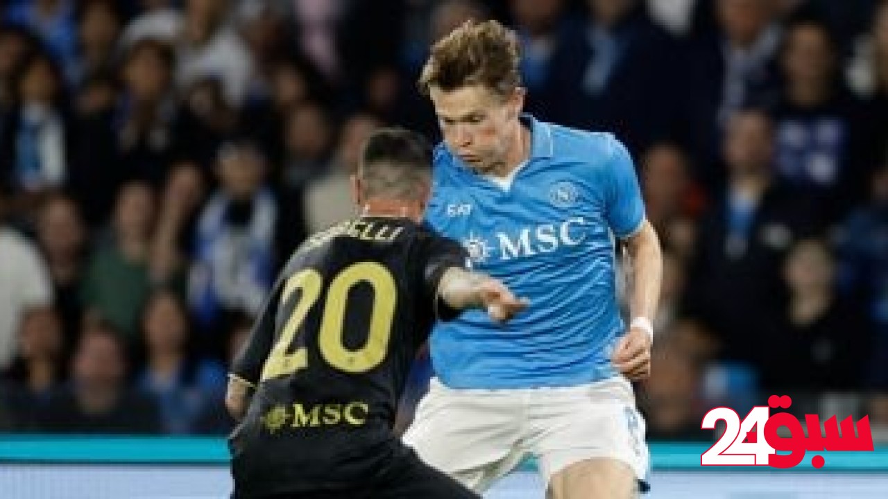 جنوى يفرض التعادل على نابولي 2-2 في الدوري الإيطالي – سبق 24